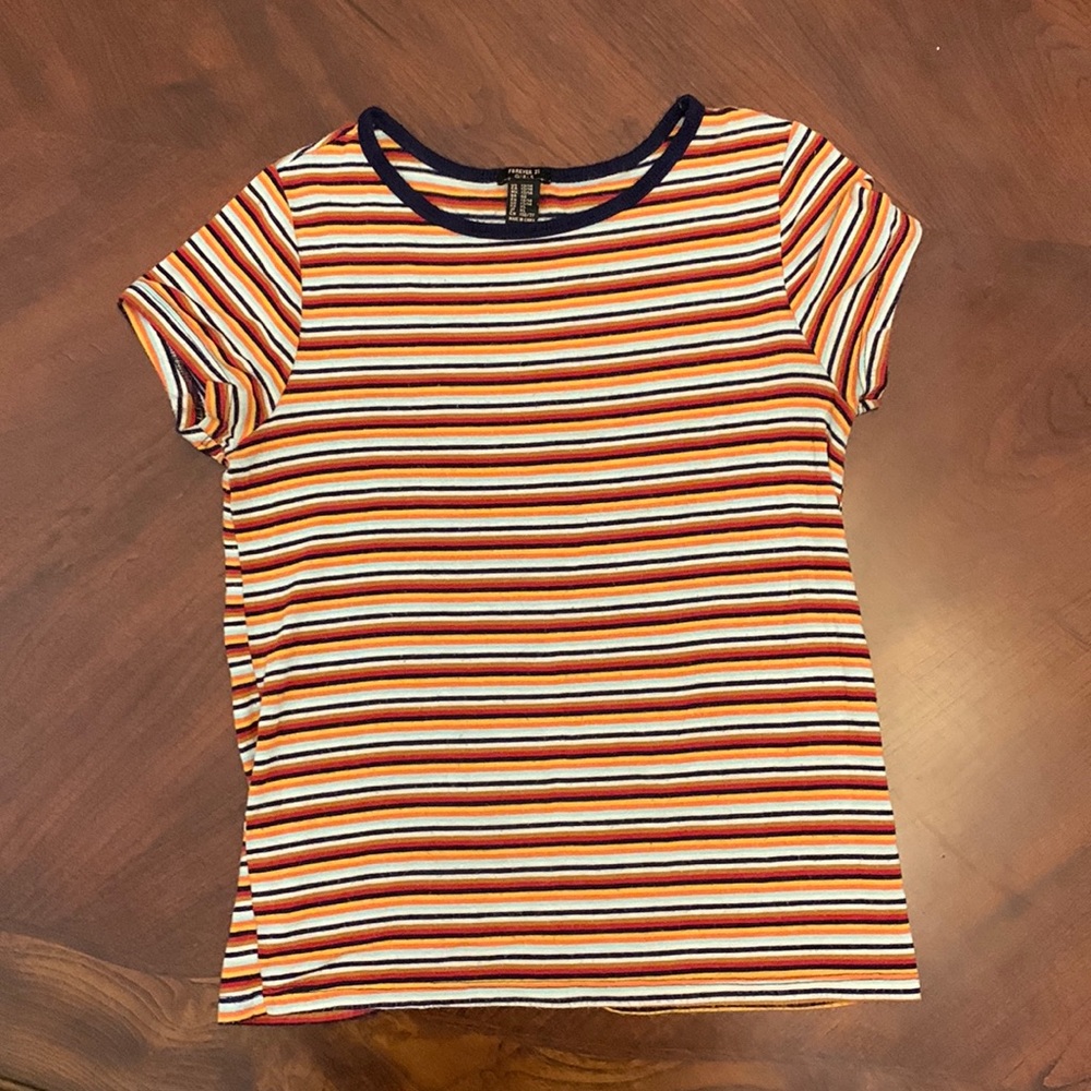 Forever 21 Girls | Stripe Tee T-Shirt